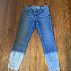 Dye dipped jeans ♥️